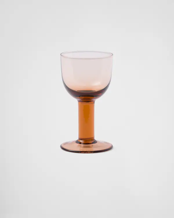 Conjunto de dois copos de vinho branco em cristal - Plinth