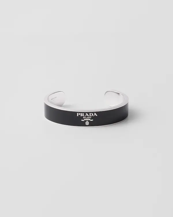 Pulseira de pulseira prateada