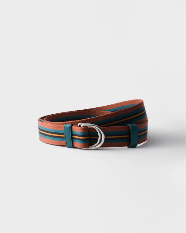 Cinto de nylon entrelaçado