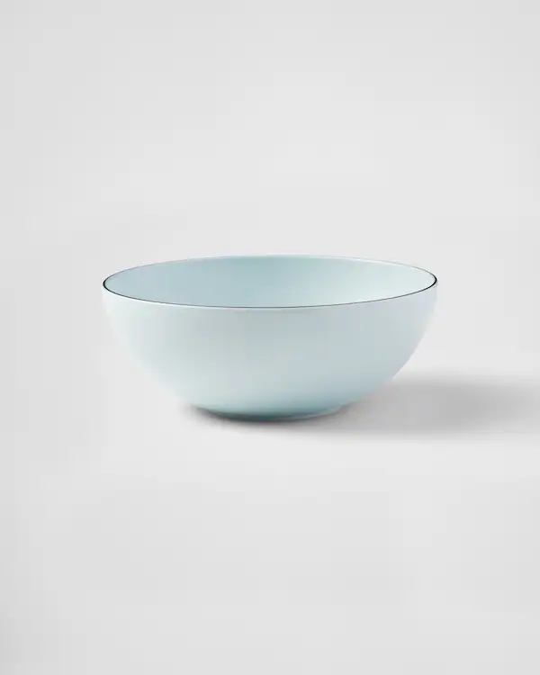 Tigela de salada de porcelana - Celadon