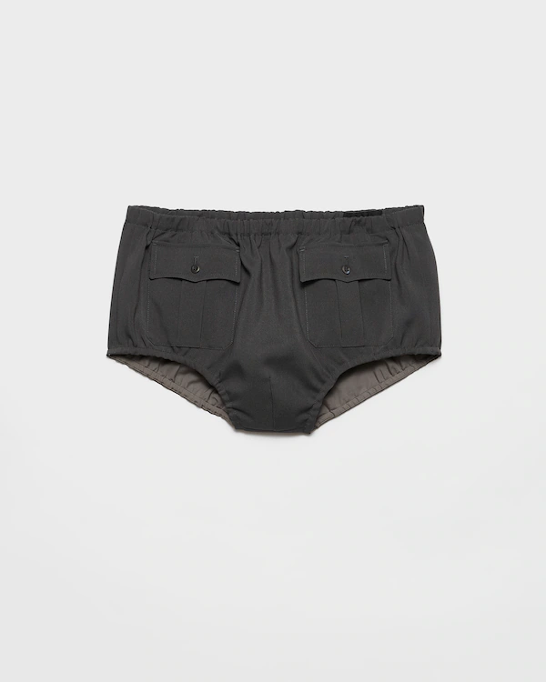 Bermudas de tecido técnico