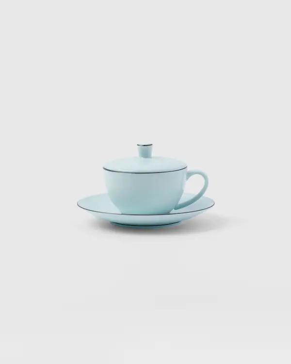 Copo de espresso de porcelana - Celadon