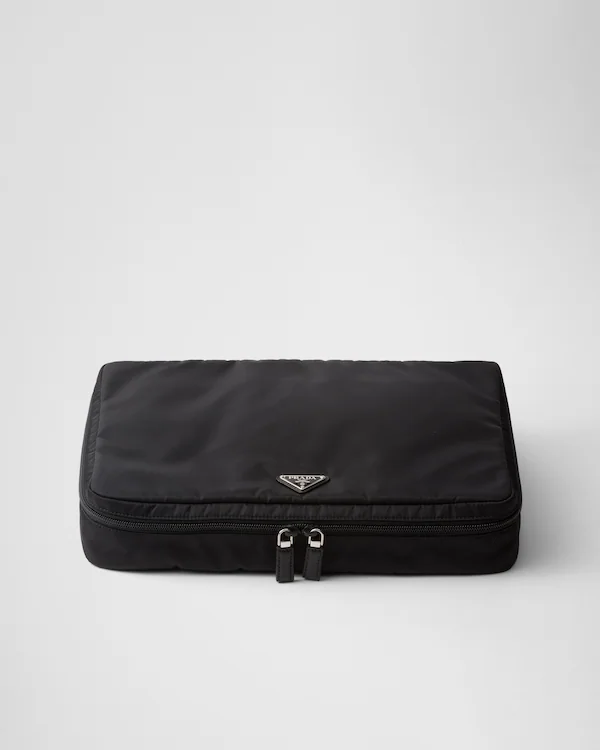 Bolsa com zíper de Re-Nylon grande