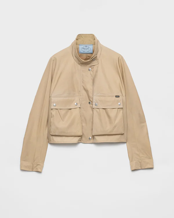 Jaqueta de Re-Nylon lavado
