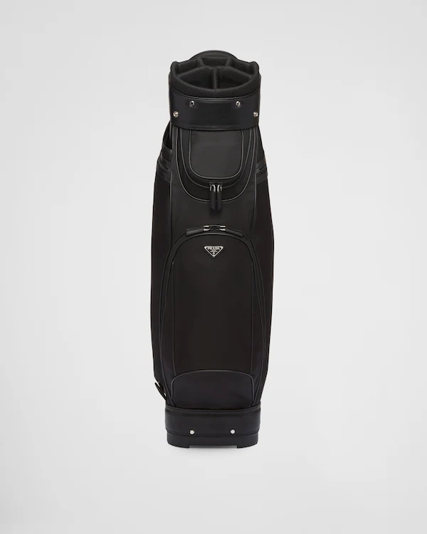 Bolsa de golfe em Re-Nylon e Saffiano