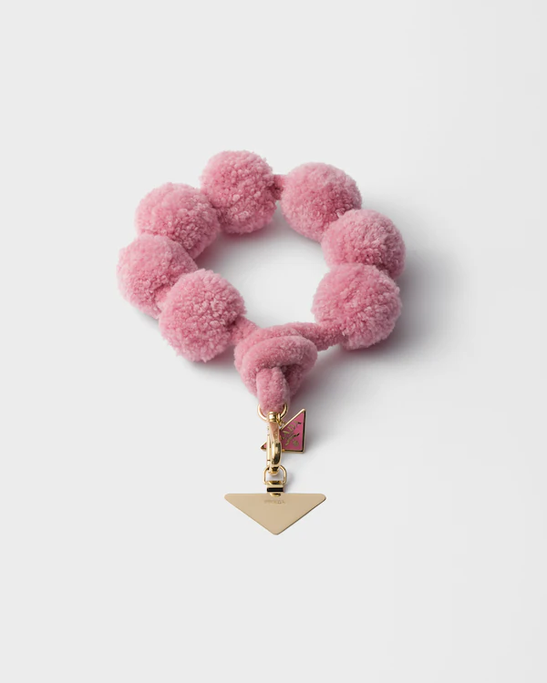 Pulseira para smartphone de lã