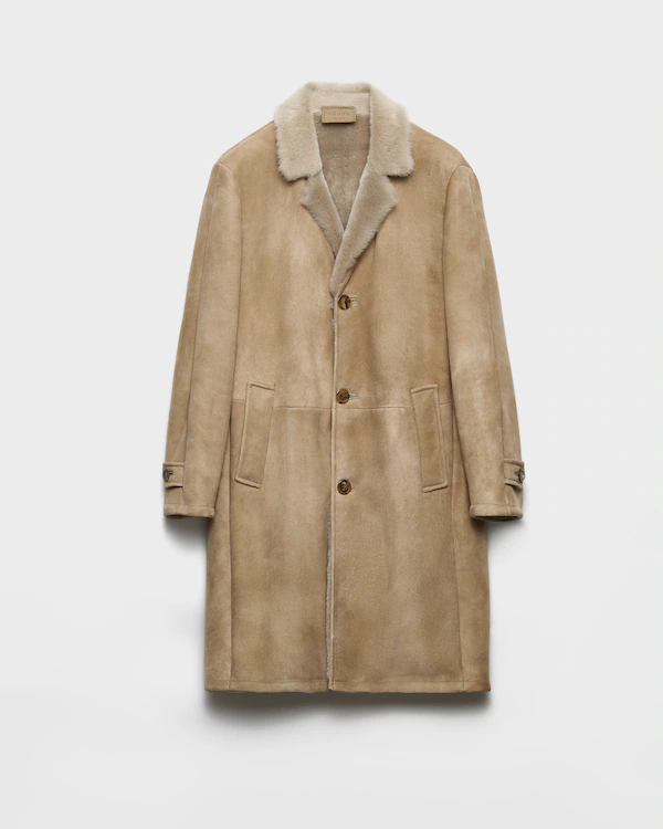 Casaco de shearling
