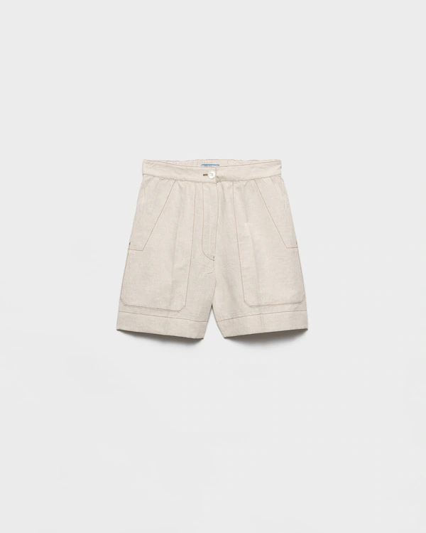 Bermudas chambray