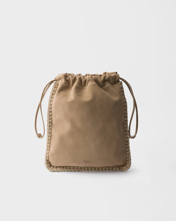 Bolsa de camurça Prada Wish