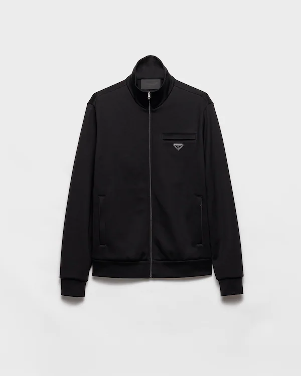 Jaqueta blouson técnica em algodão