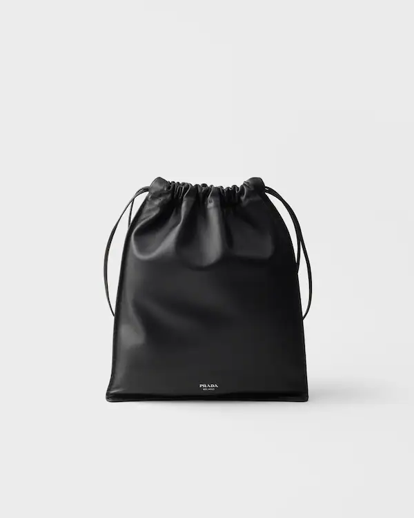 Bolsa de couro nappa Prada Wish