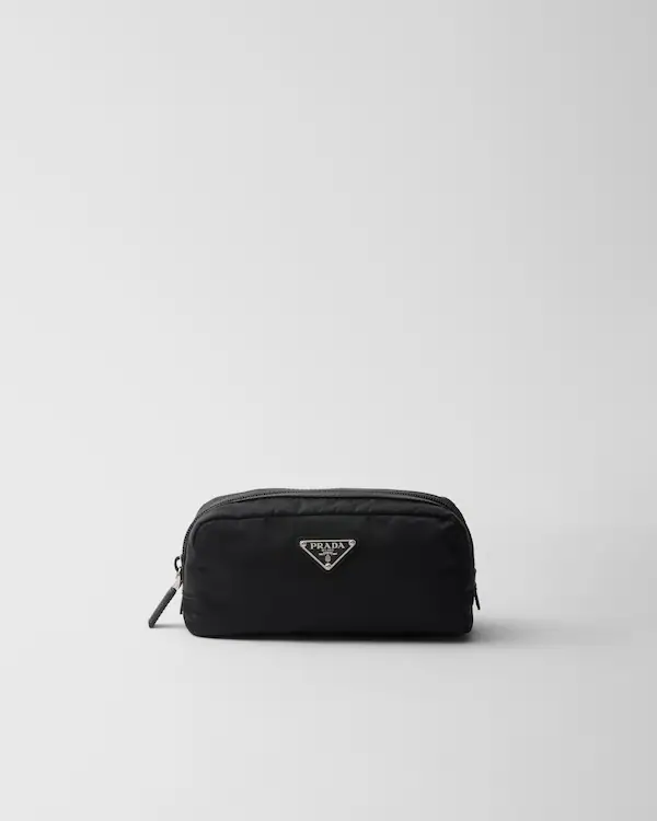 Necessaire de Re-Nylon e Saffiano