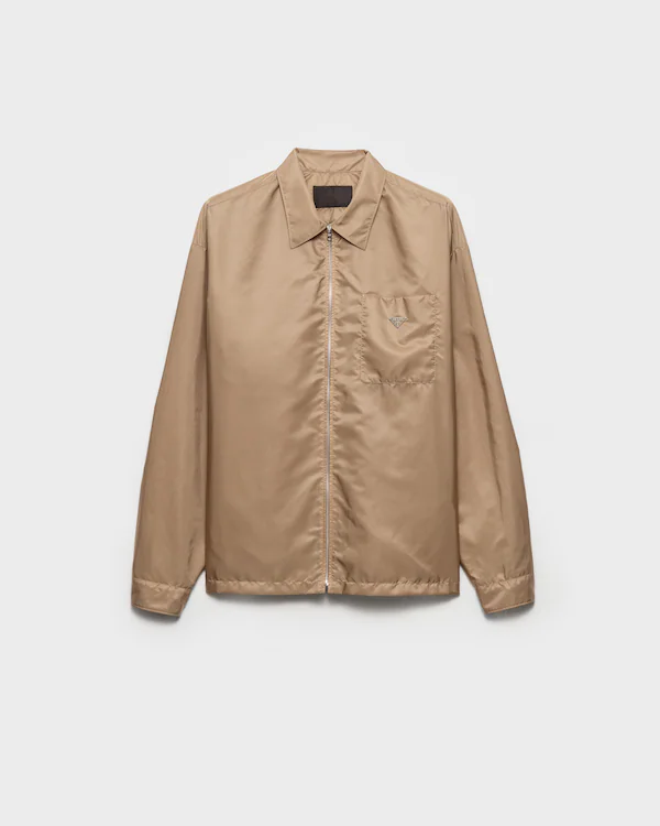 Camisa com zíper de Re-Nylon