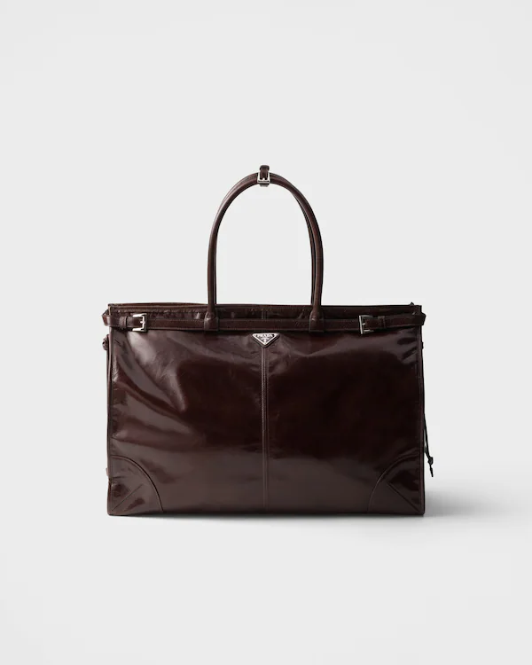 Bolsa tote de couro Prada Bonnie