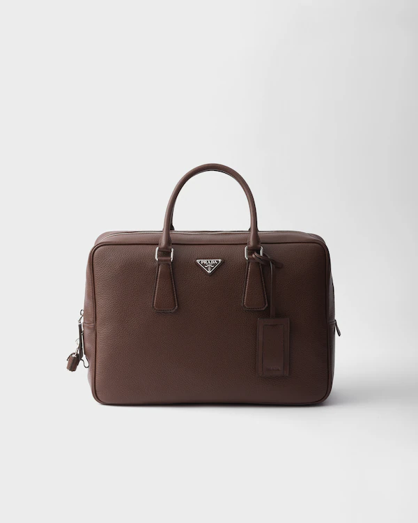 Bolsa de trabalho em couro